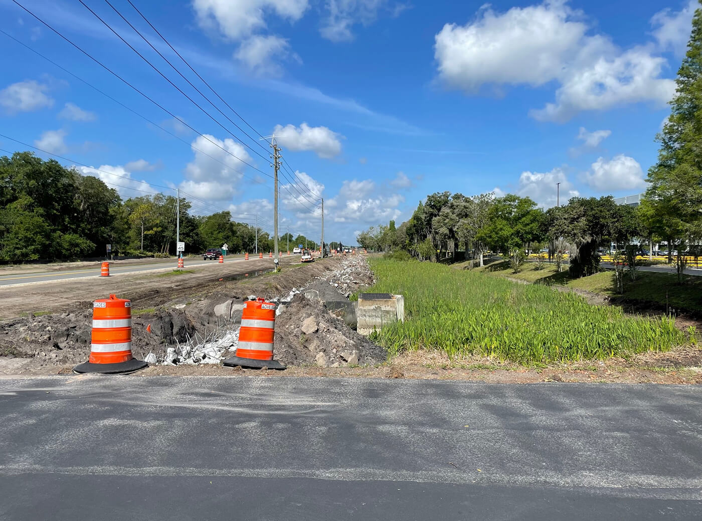 Legacy Trail over Laurel Road Pedestrain Overpass