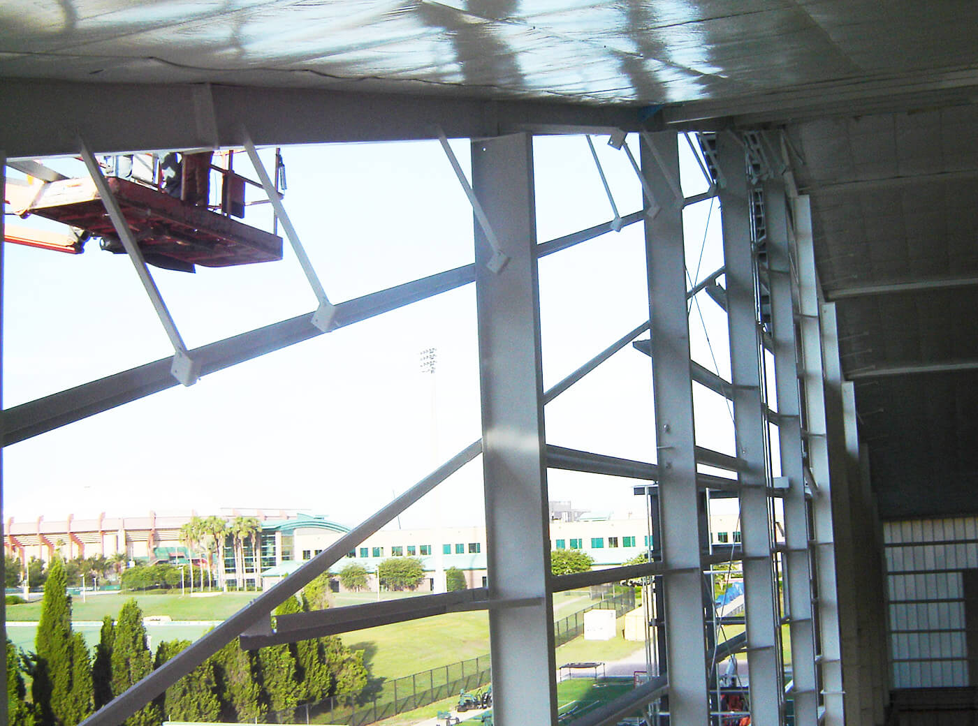 Caption - Legacy Trail over Laurel Road Pedestrian Overpass