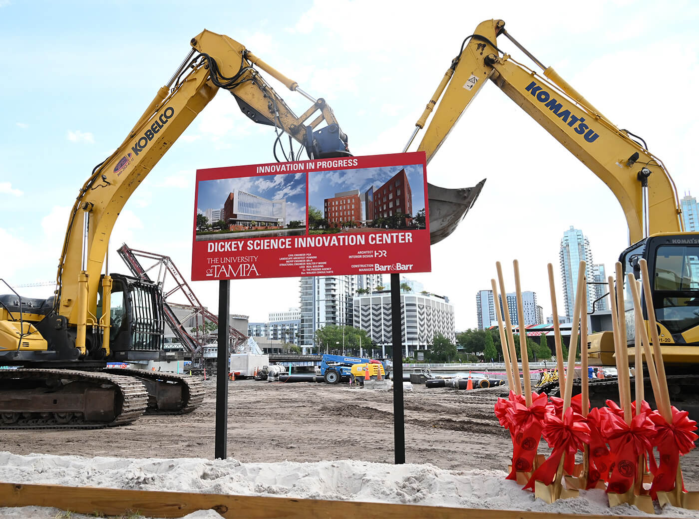 PGA Civil Site engineers on a project site